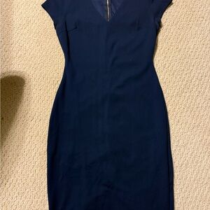 Elegant Navy Blue Dress